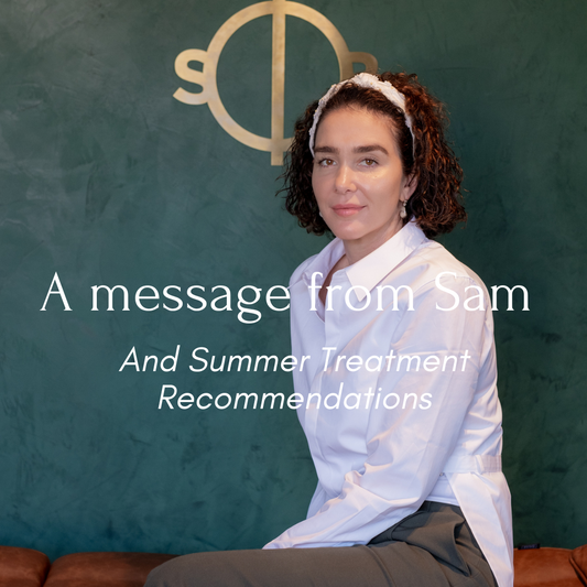 A message from Sam & TSB Summer treatments