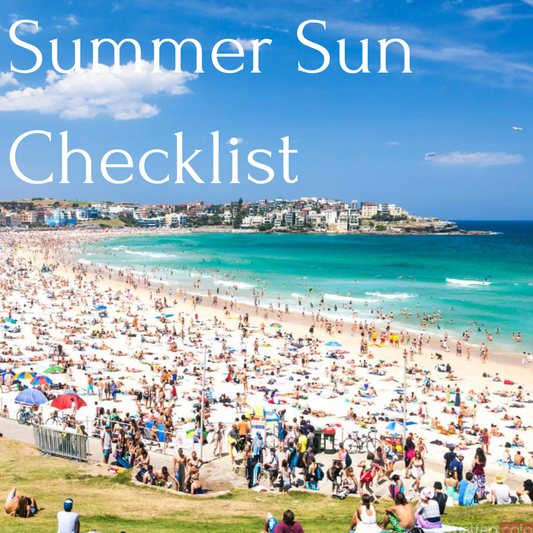 Your checklist when spending long days in the sun