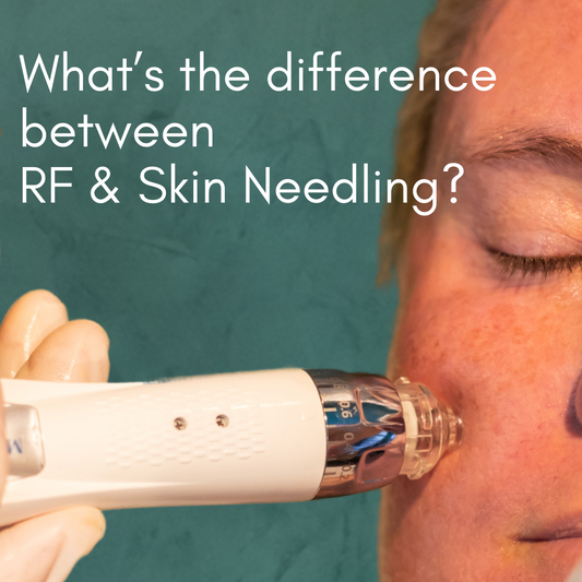 What’s the difference between RF & Skin Needling?