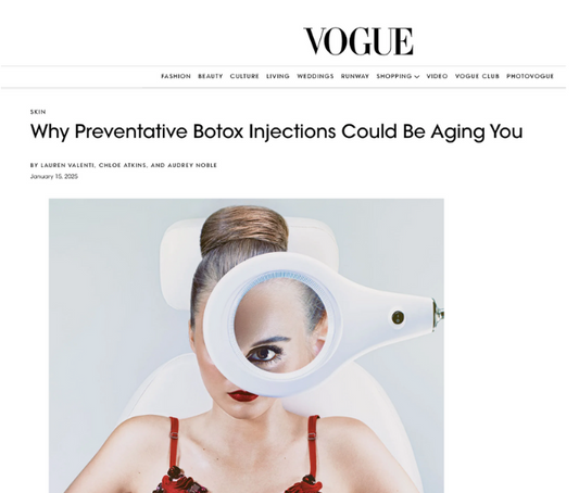 Why preventative botox injections could be ageing you...